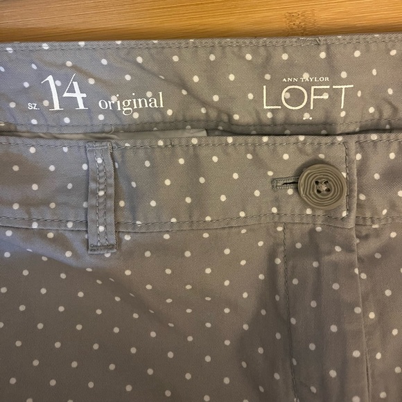 Ann Taylor Loft women’s shorts size 14.  EUC non smoking home. Polka dots! - Picture 5 of 5